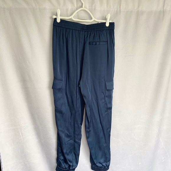 BCBGMAXAZRIA satin jogger pants - Picture 2 of 4